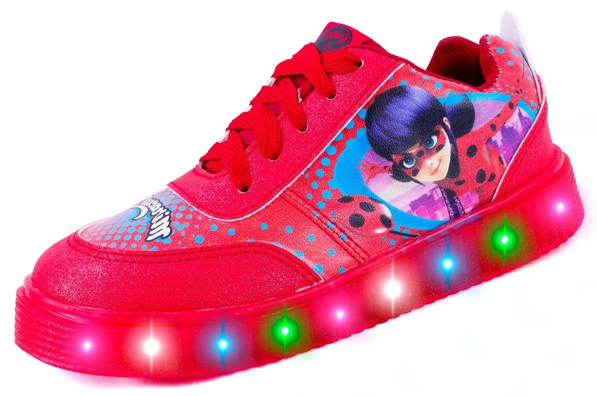 Tênis de led da cheap ladybug